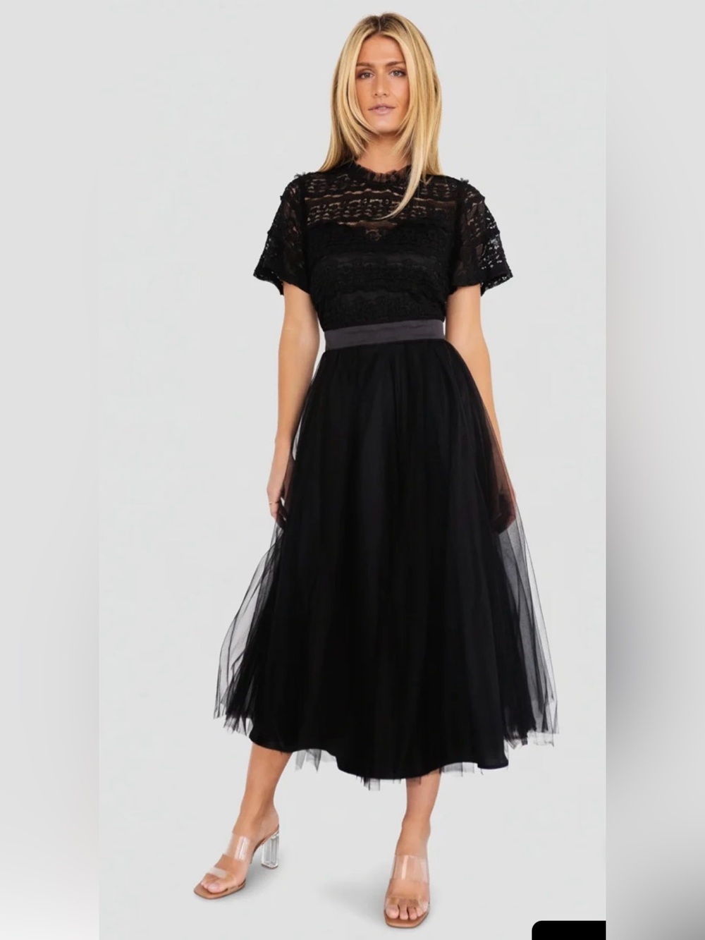 Baltic Born Darcy Tulle Midi Dress